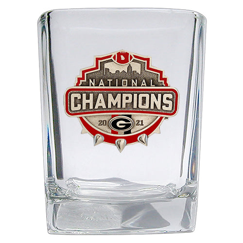 2021 Georgia Official Champion Logo Square Shot