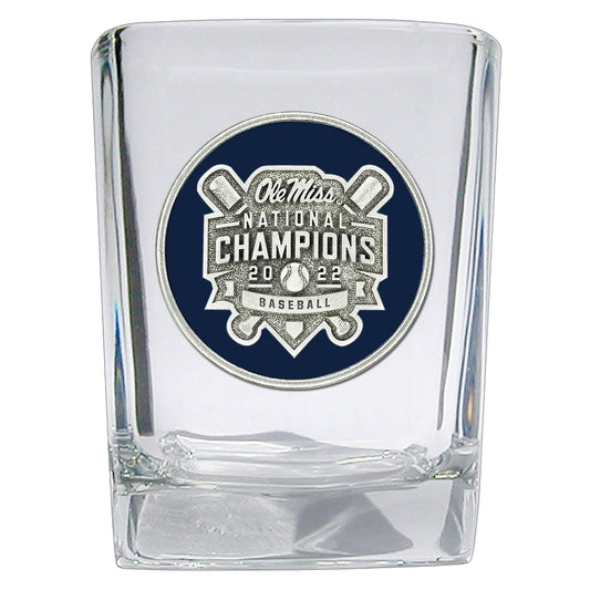 Ole Miss Baseball National Champions 2022 Square Shot