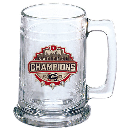 2021 Georgia Official Champion Logo Stein