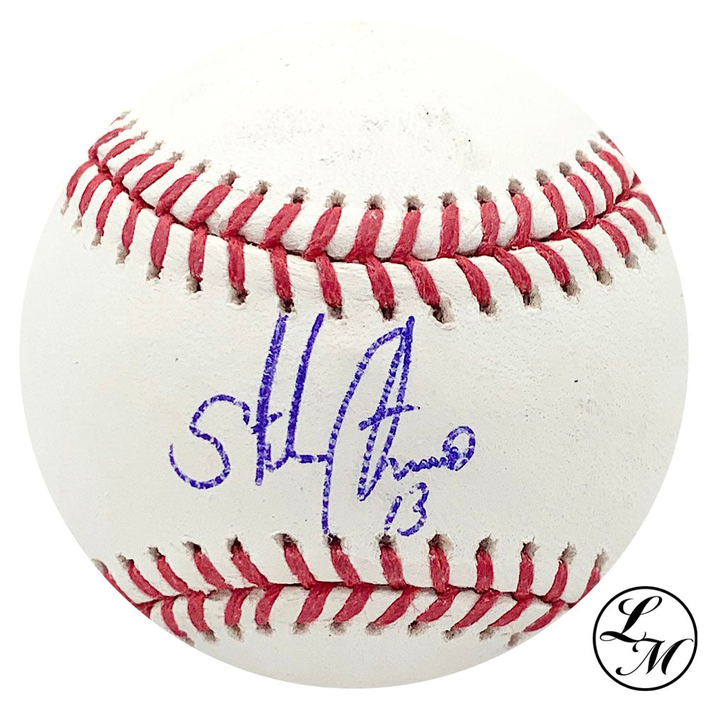 Starlin Castro Autographed Chicago Cubs ROMLB Baseball COA