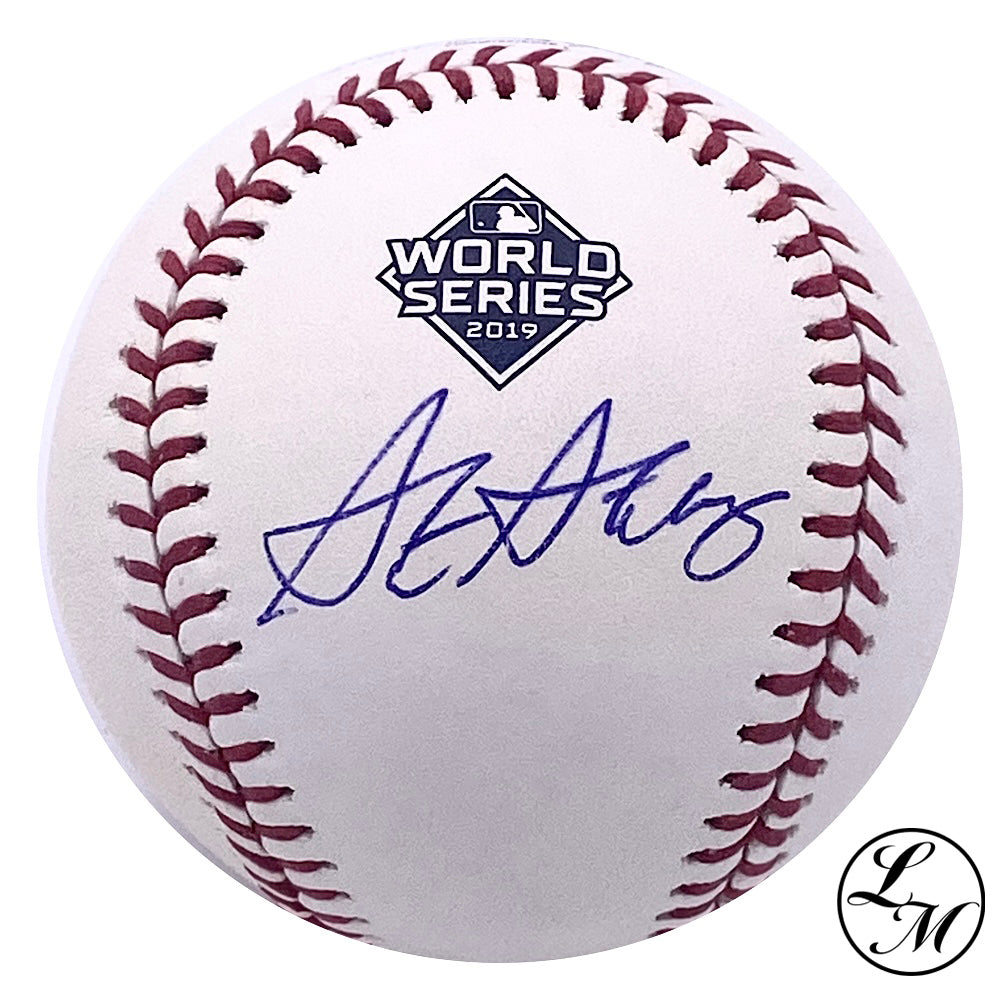 Stephen Strasburg Autographed Signed 2019 World Series Washington Baseball COA