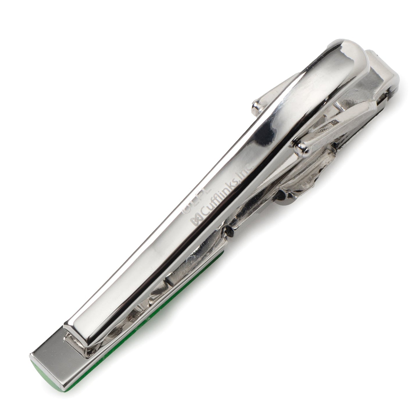 Star Wars Yoda Green and Blue Paisley Tie and LIGHTSABER Tie Clip Gift Set
