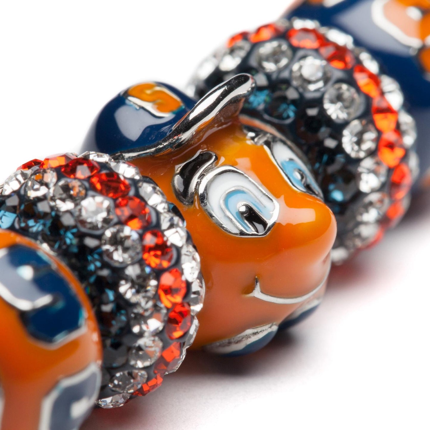 Syracuse Bead Charm - Orange Mascot