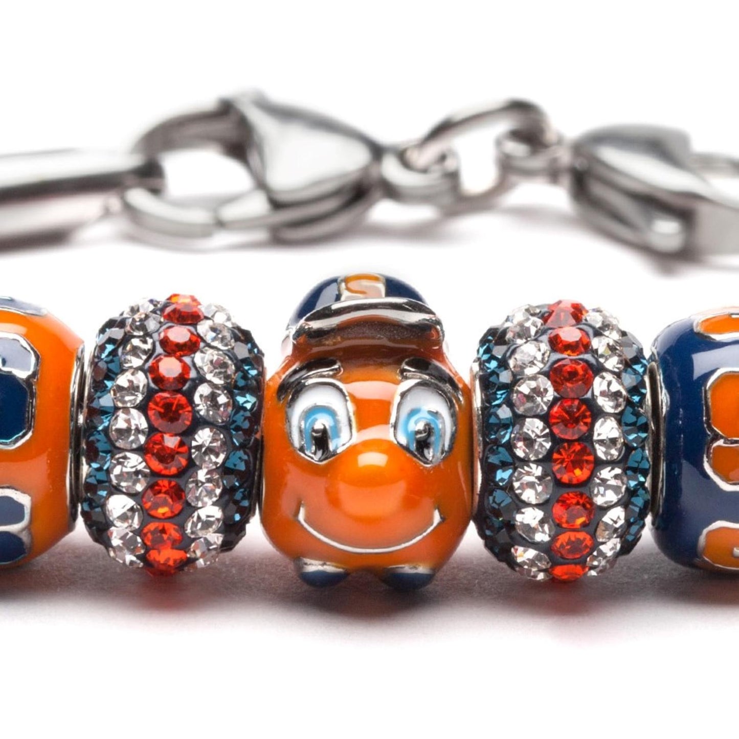 Syracuse Bead Charm - Orange Mascot