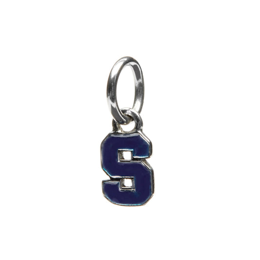 Syracuse Charm Pendant - Blue Block S