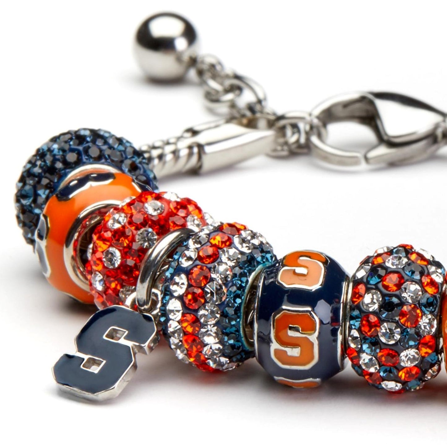 Syracuse Charm Pendant - Blue Block S