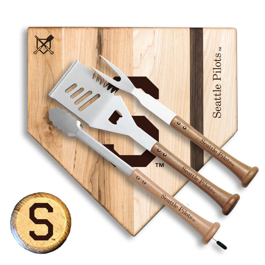 Seattle Pilots "SILVER SLUGGER" Combo Set