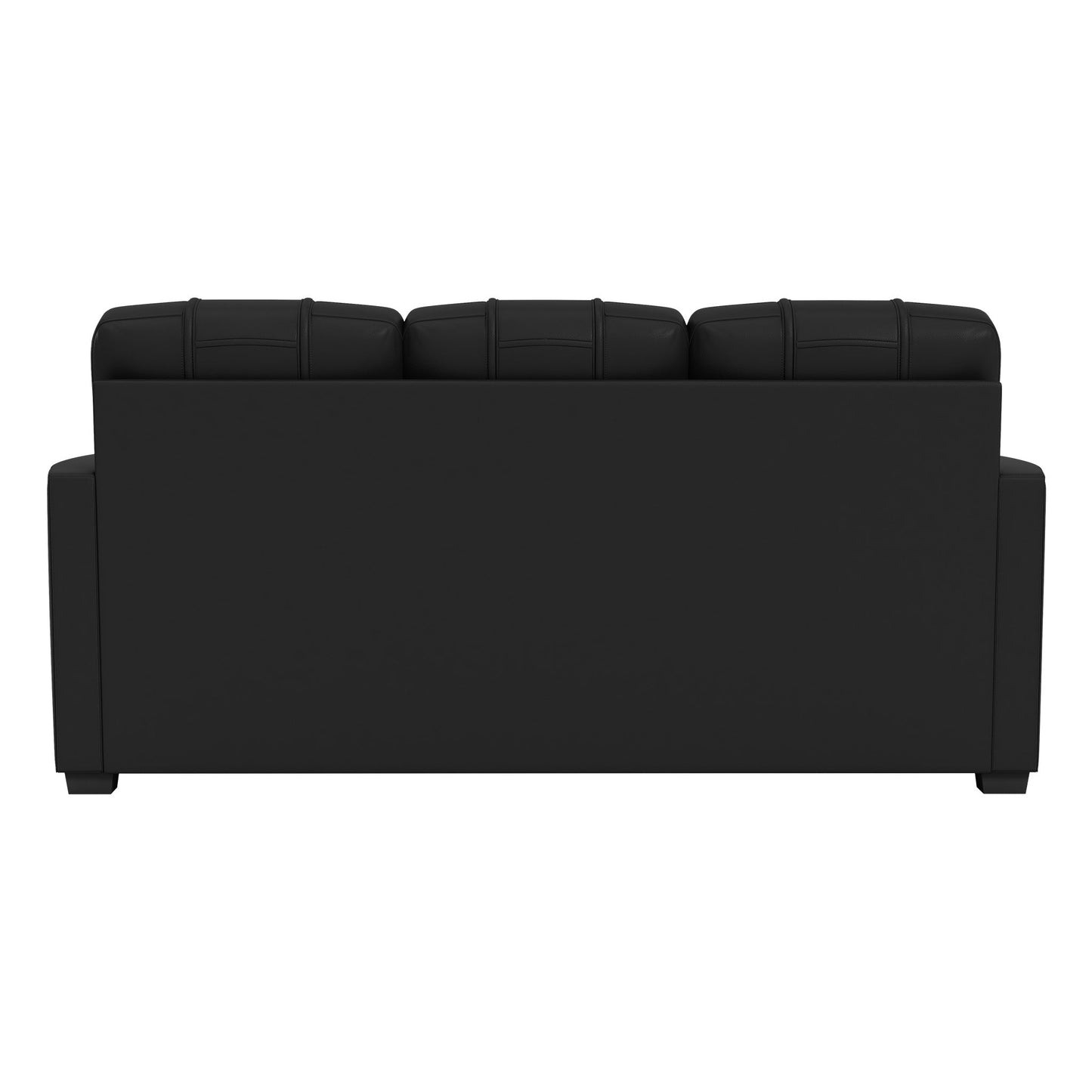 Silver Sofa with Florida Gulf Coast University Secondary Logo
