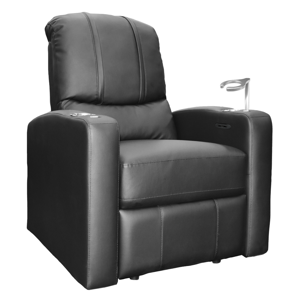 Stealth Power Plus Recliner with San Antonio Spurs Team Commemorative Logo