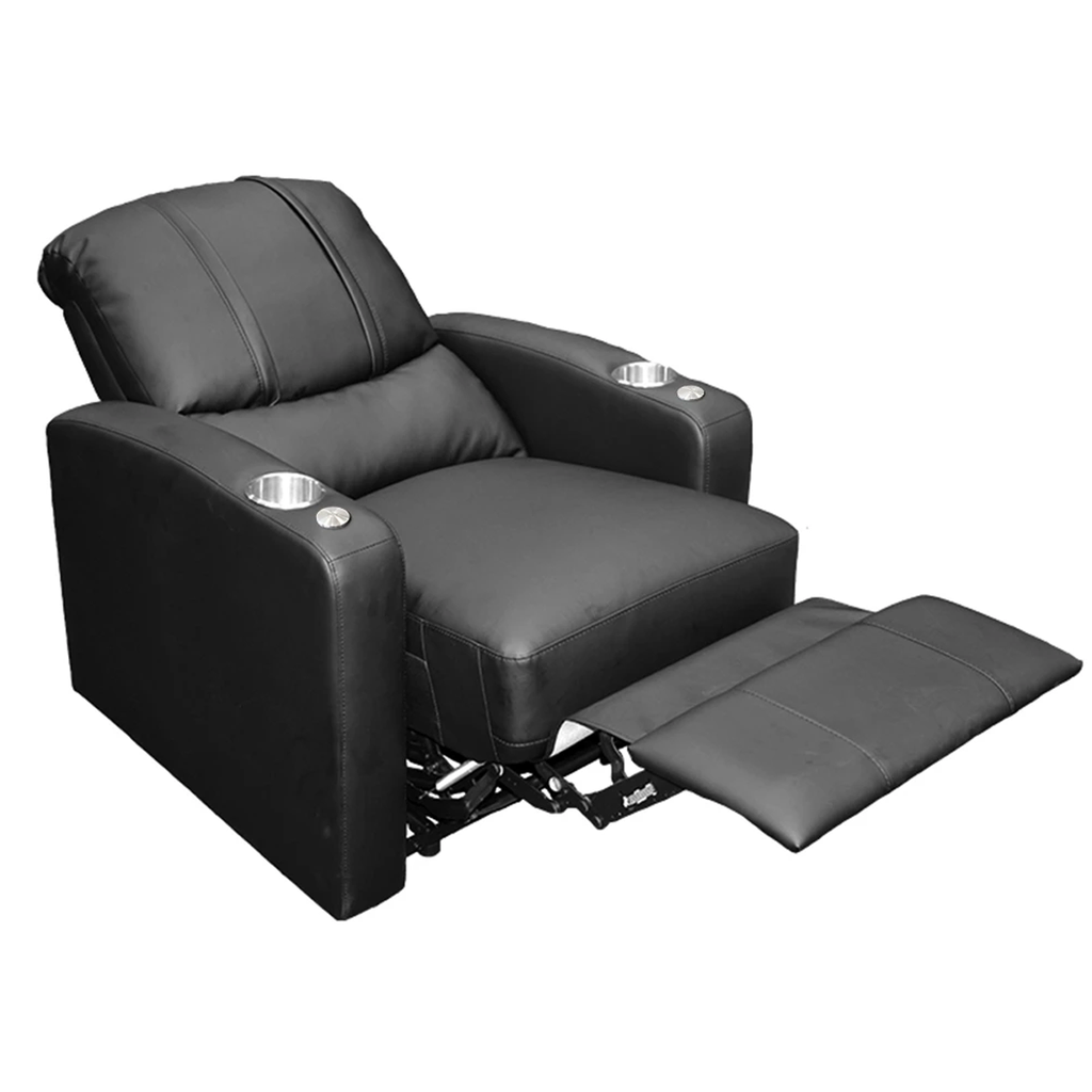 Stealth Power Plus Recliner with San Antonio Spurs Team Commemorative Logo
