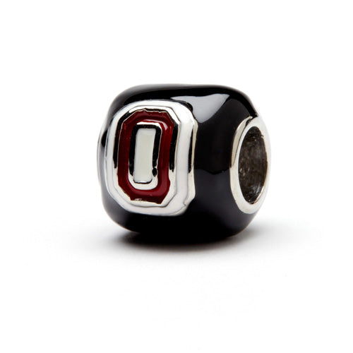 Ohio State 2-Sided Bead Charm - Black