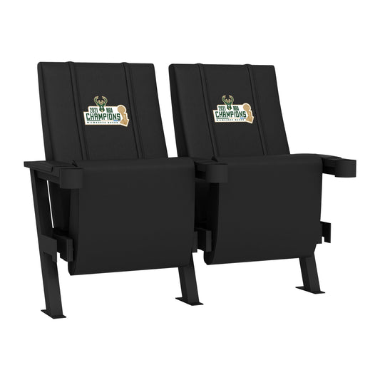 SuiteMax 3.5 VIP Seats with Milwaukee Bucks 2021 Champions Logo