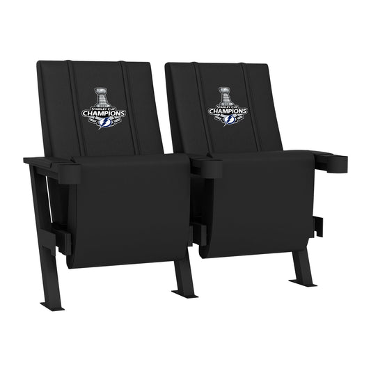 SuiteMax 3.5 VIP Seats with Tampa Bay Lightning 2021 Stanley Cup Champions Logo