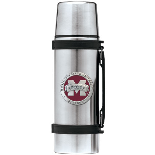 Mississippi State University Bulldogs "M" Logo Thermos