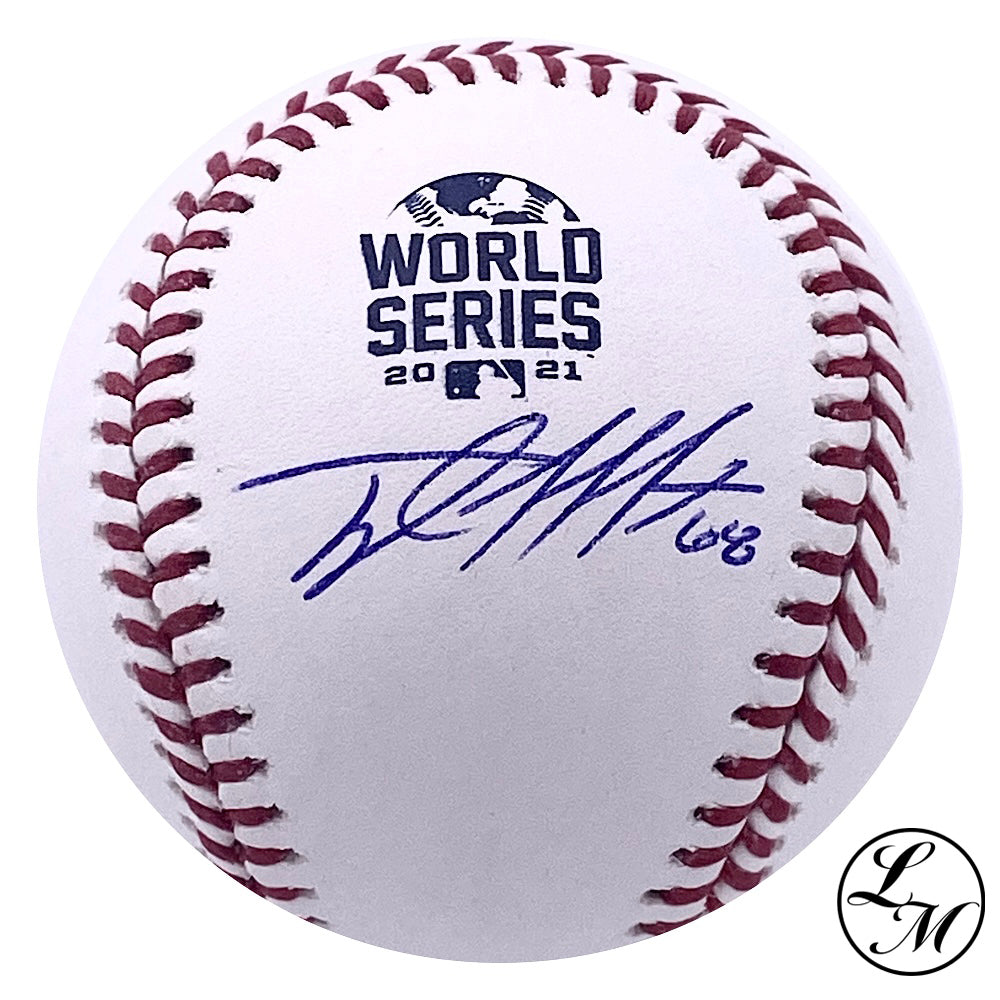 Tyler Matzek Braves Autographed 2021 World Series Baseball JSA COA