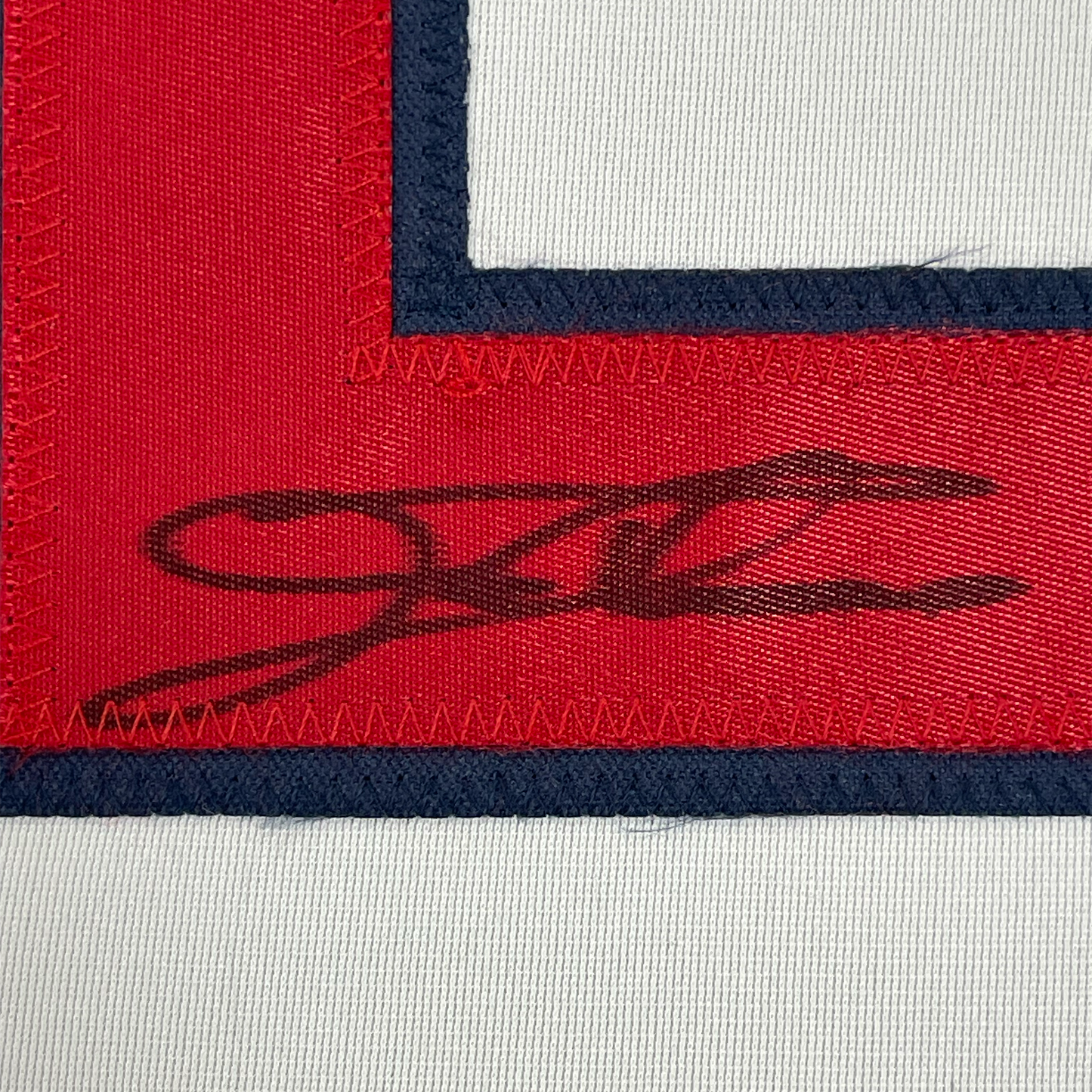 Framed Autographed/Signed Jim Thome 35x39 Cleveland White Baseball Jersey JSA COA