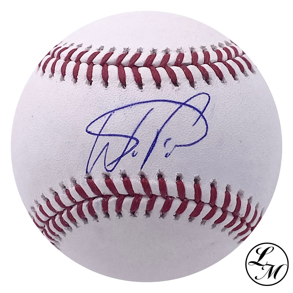 Wander Franco Autographed ROMLB Baseball Tampa Bay Rays