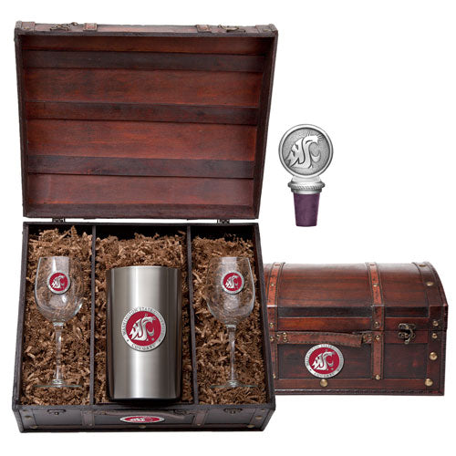 Washington State University Wine Chest Set