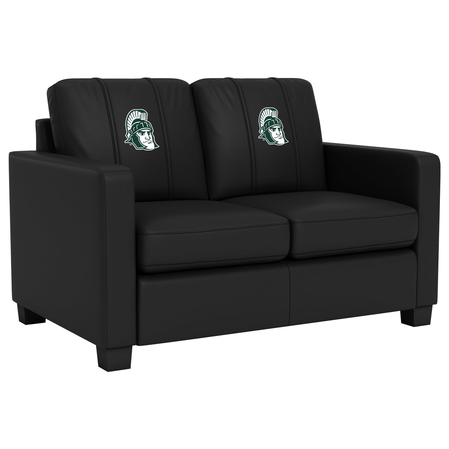 Dyno Stationary Loveseat with Michigan State Spartans Sparty Logo