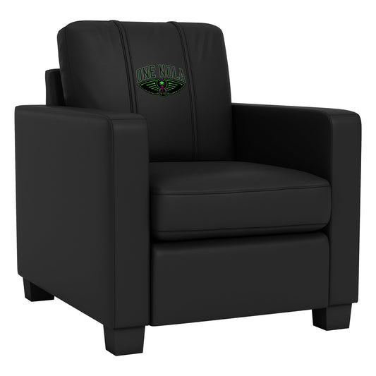 Dyno Stationary Club Chair with New Orleans Pelicans One Nola Playoffs Logo