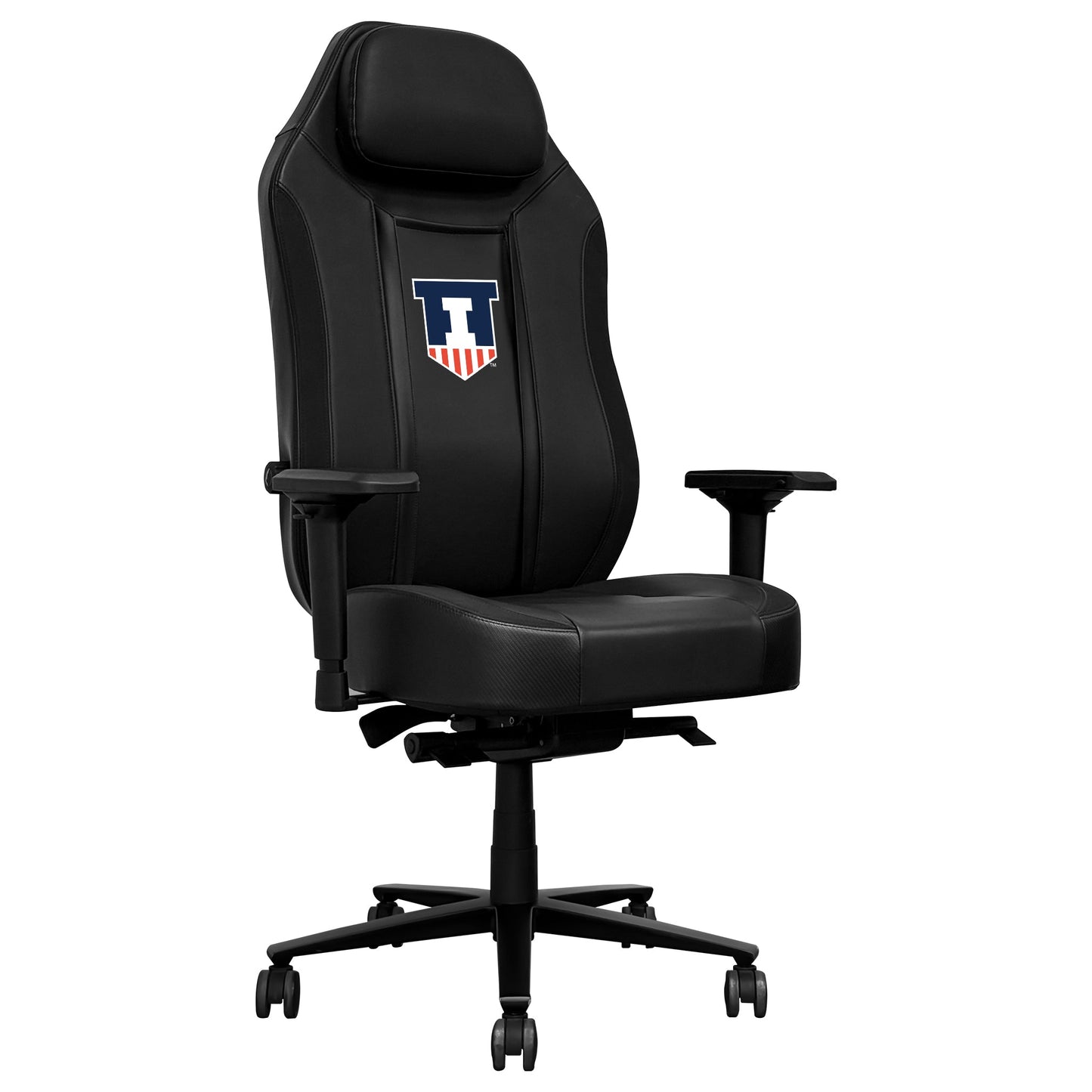 Synergy Pro Gaming Chair with Illinois Fighting Illini Logo