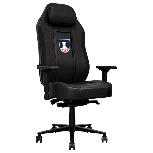 Synergy Pro Gaming Chair with Illinois Fighting Illini Logo