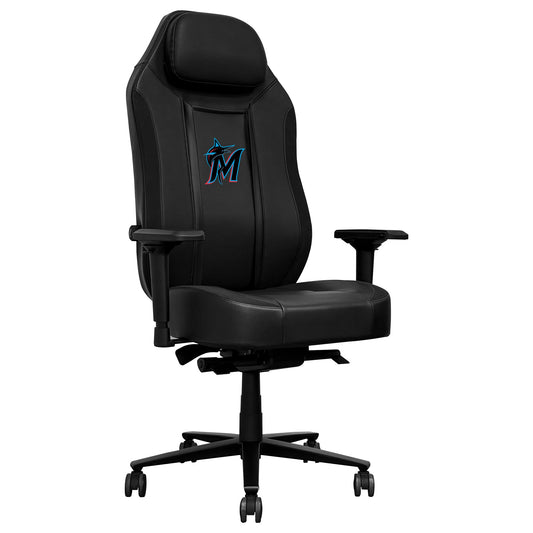 Synergy Pro Gaming Chair with Miami Marlins Secondary Logo