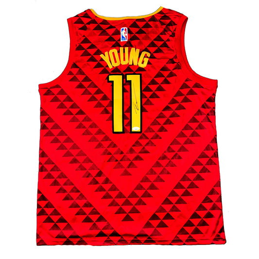 Trae Young Autographed Atlanta Hawks Jersey JSA COA All Star!