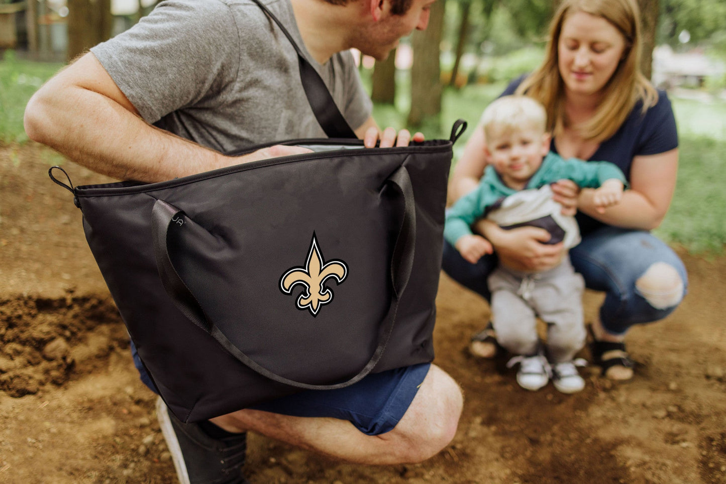 New Orleans Saints - Tarana Recycled Cooler Tote Bag