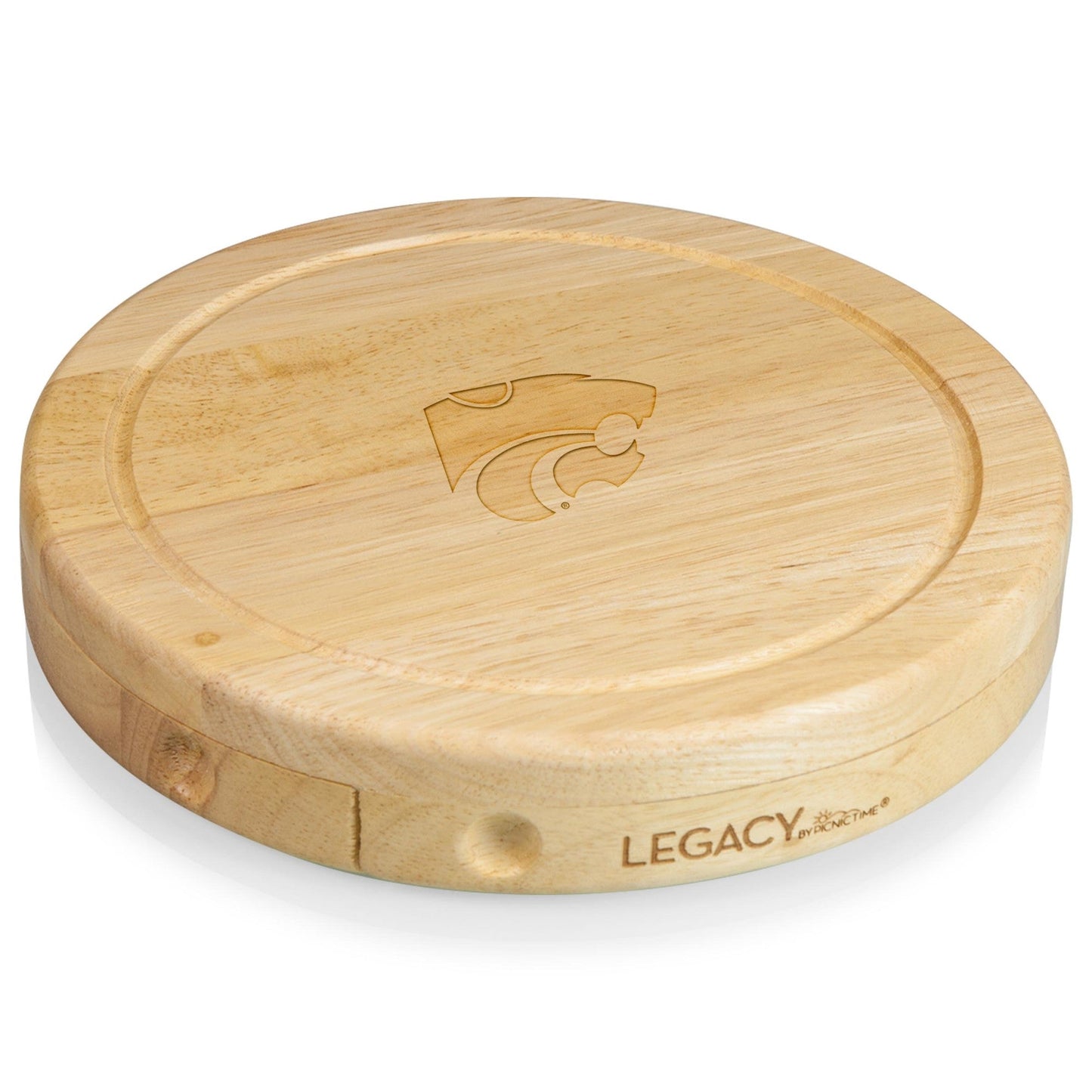 Kansas State Wildcats - Brie Cheese Cutting Board & Tools Set