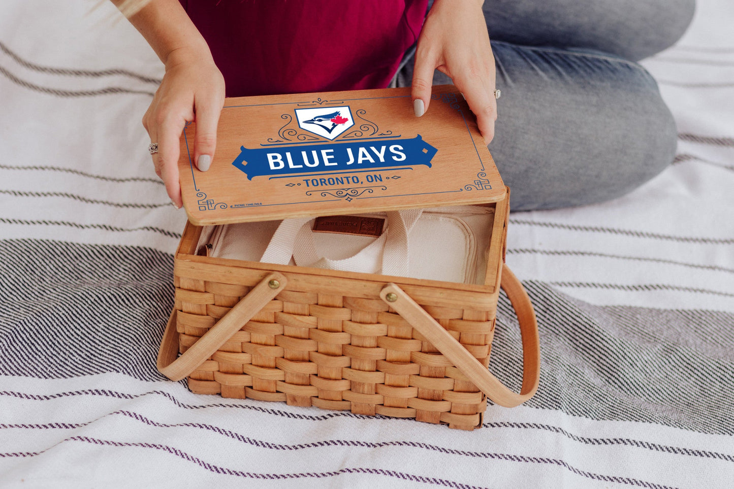 Toronto Blue Jays - Poppy Personal Picnic Basket