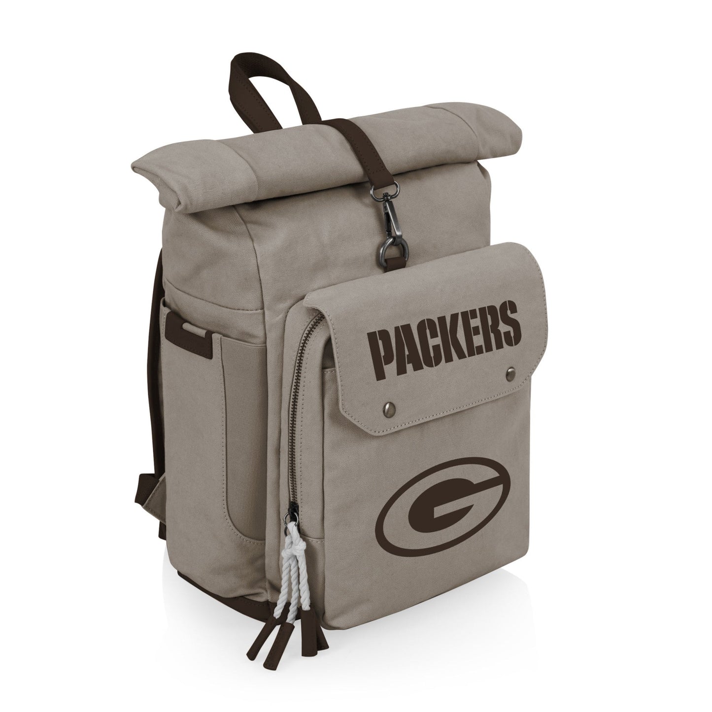 Green Bay Packers - Carmel Roll Top Picnic Backpack Cooler