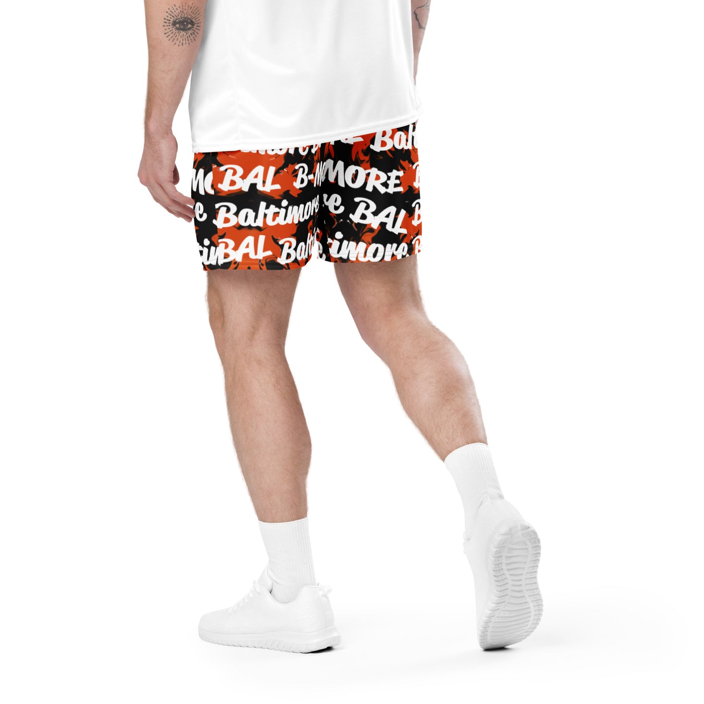 Baltimore Orioles Custom Mesh Shorts