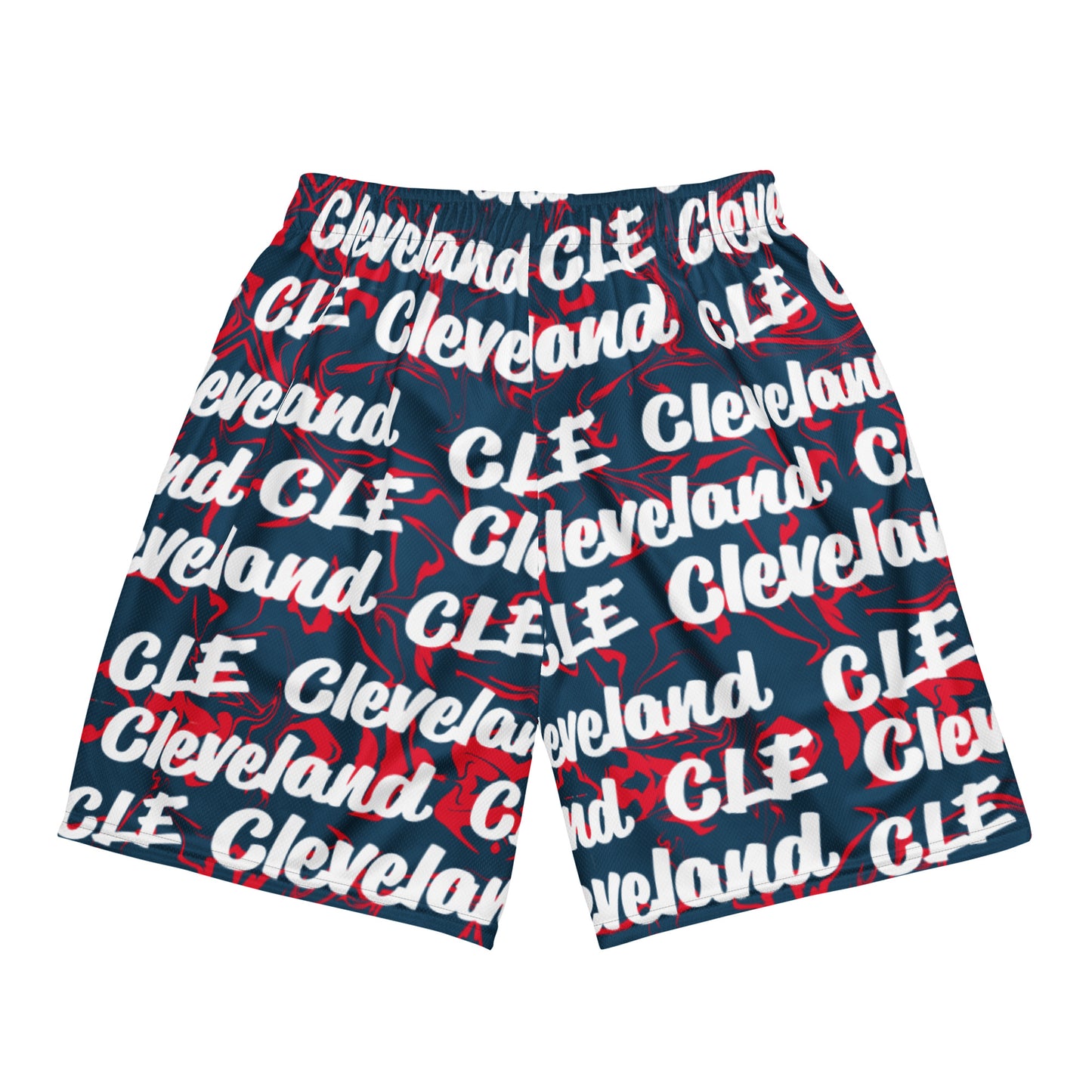 Cleveland Guardians All-Over Team Color Mesh Shorts