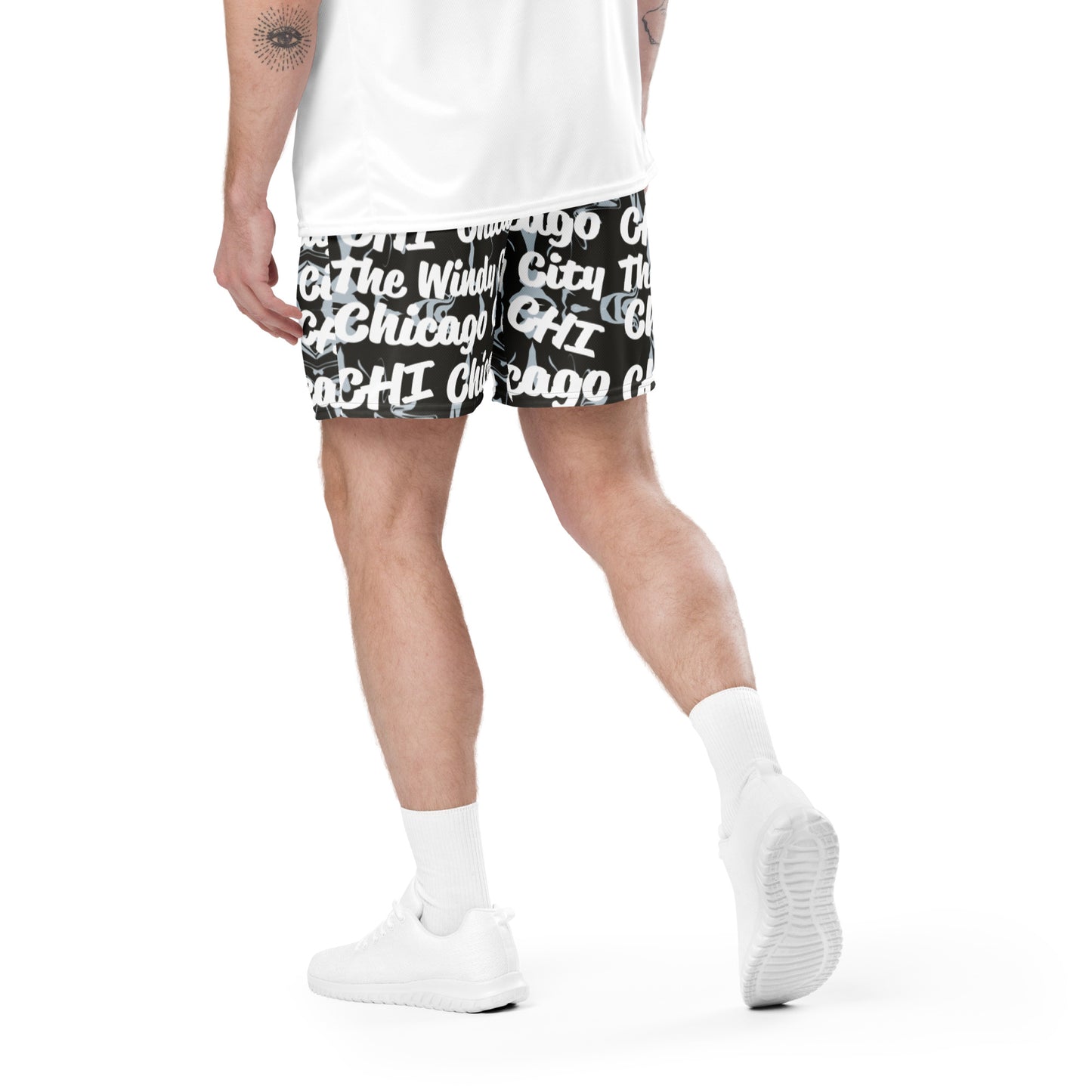 Chicago White Sox All-Over Team Color Mesh Shorts