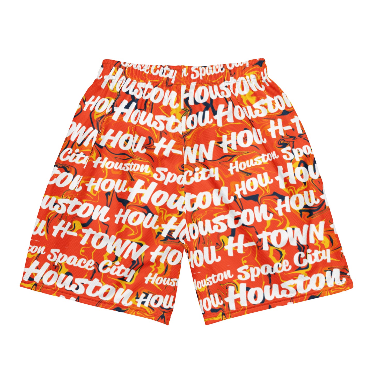 Houston Astros All-Over Retro Team Color Mesh Shorts