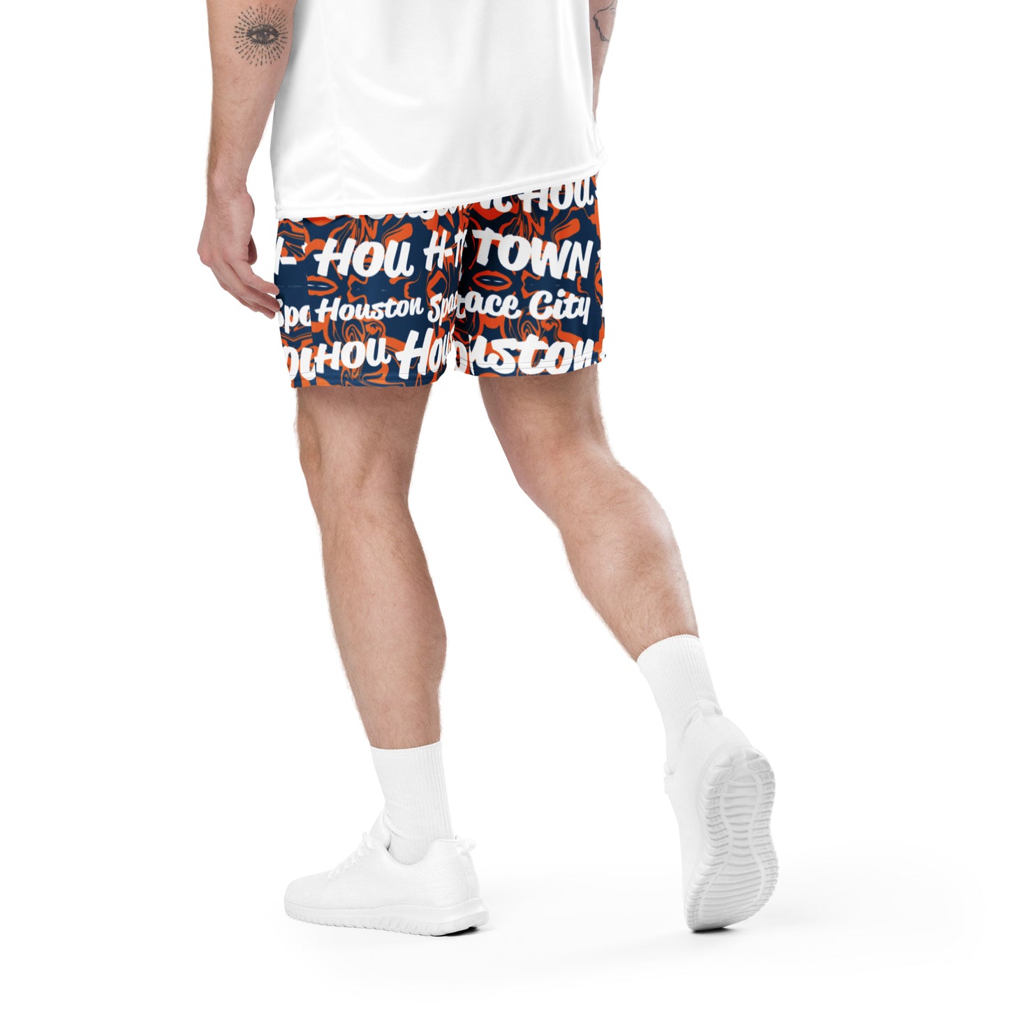 Houston Astros All-Over Team Color Mesh Shorts