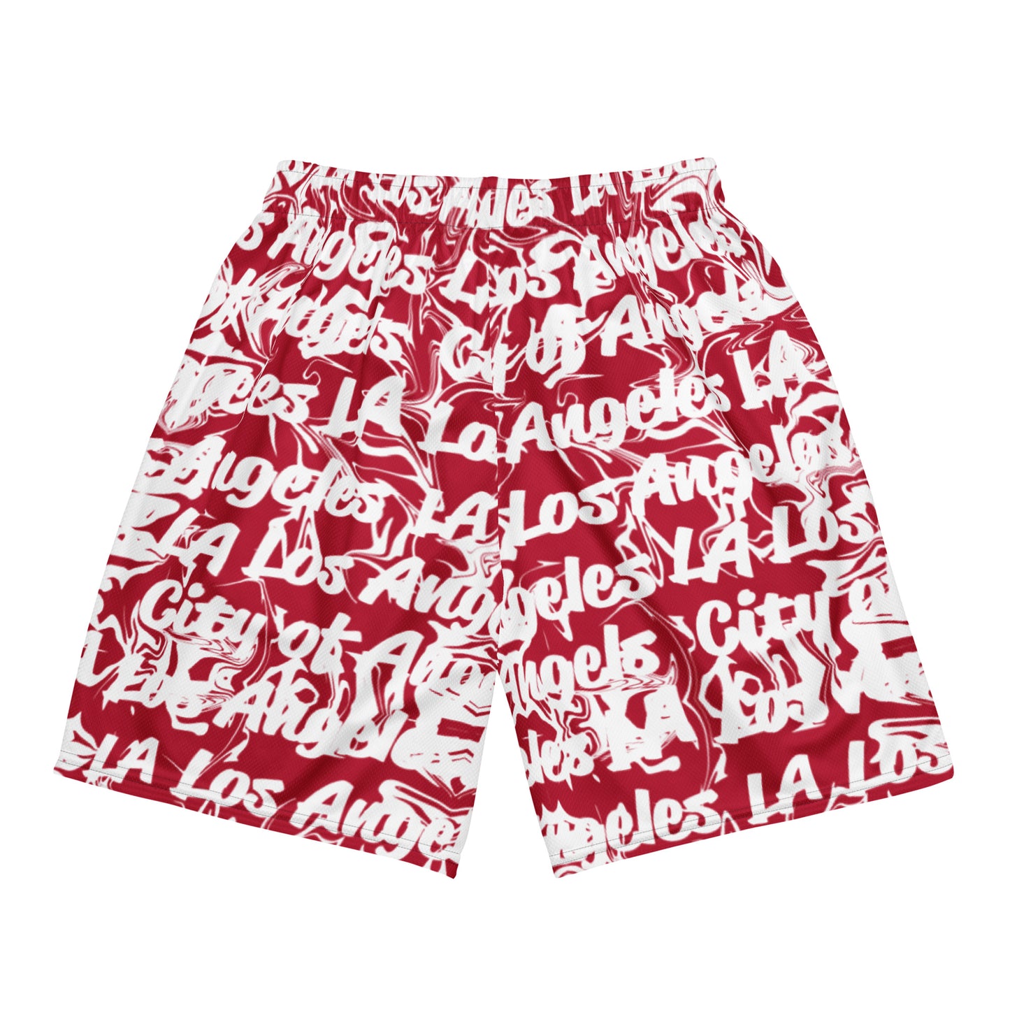 Los Angeles Angels All-Over Team Color Mesh Shorts