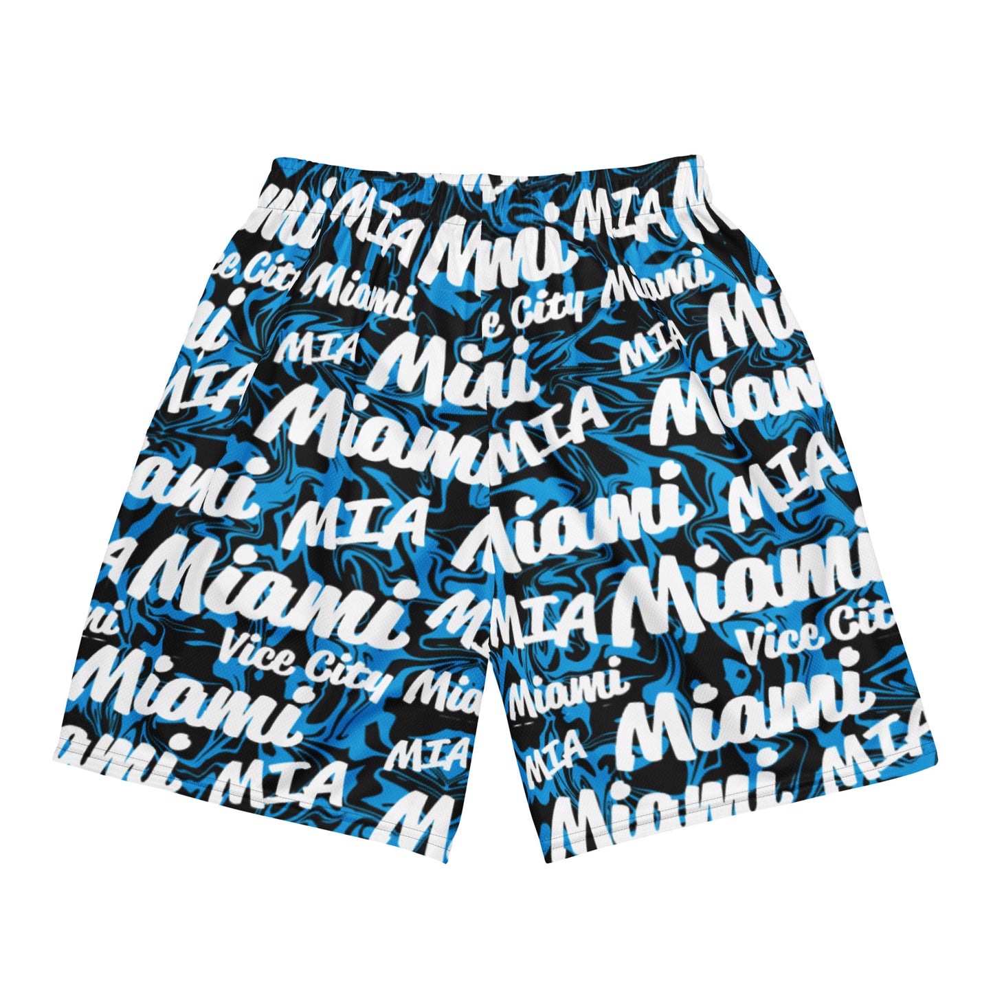 Miami Marlins All-Over Team Color Mesh Shorts