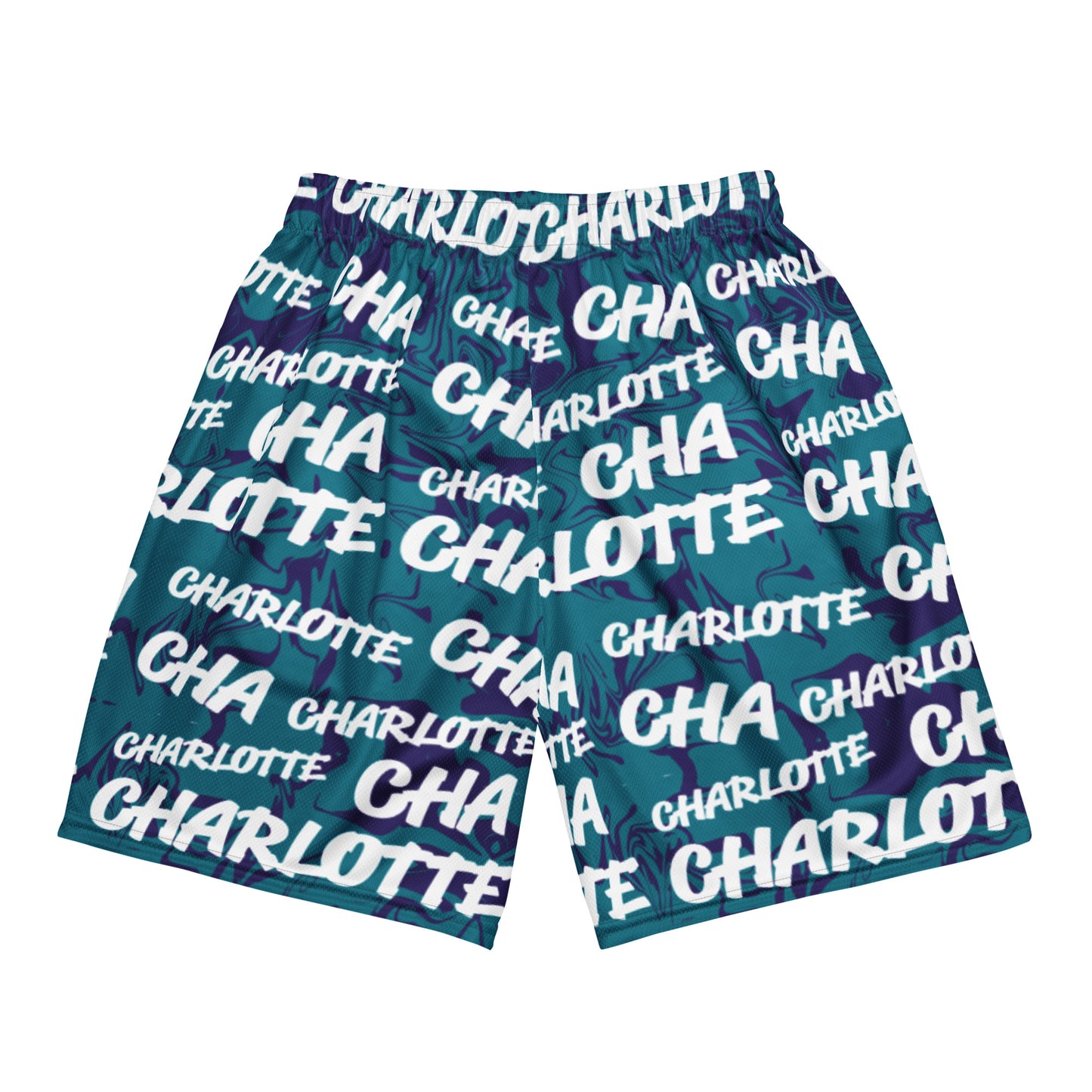 Charlotte Hornets All-Over Team Color Mesh Shorts