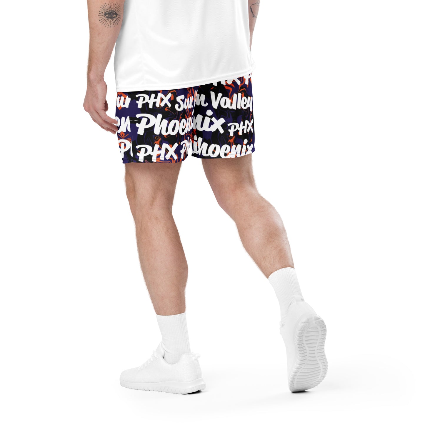 Phoenix Suns All-Over Team Color Mesh Shorts