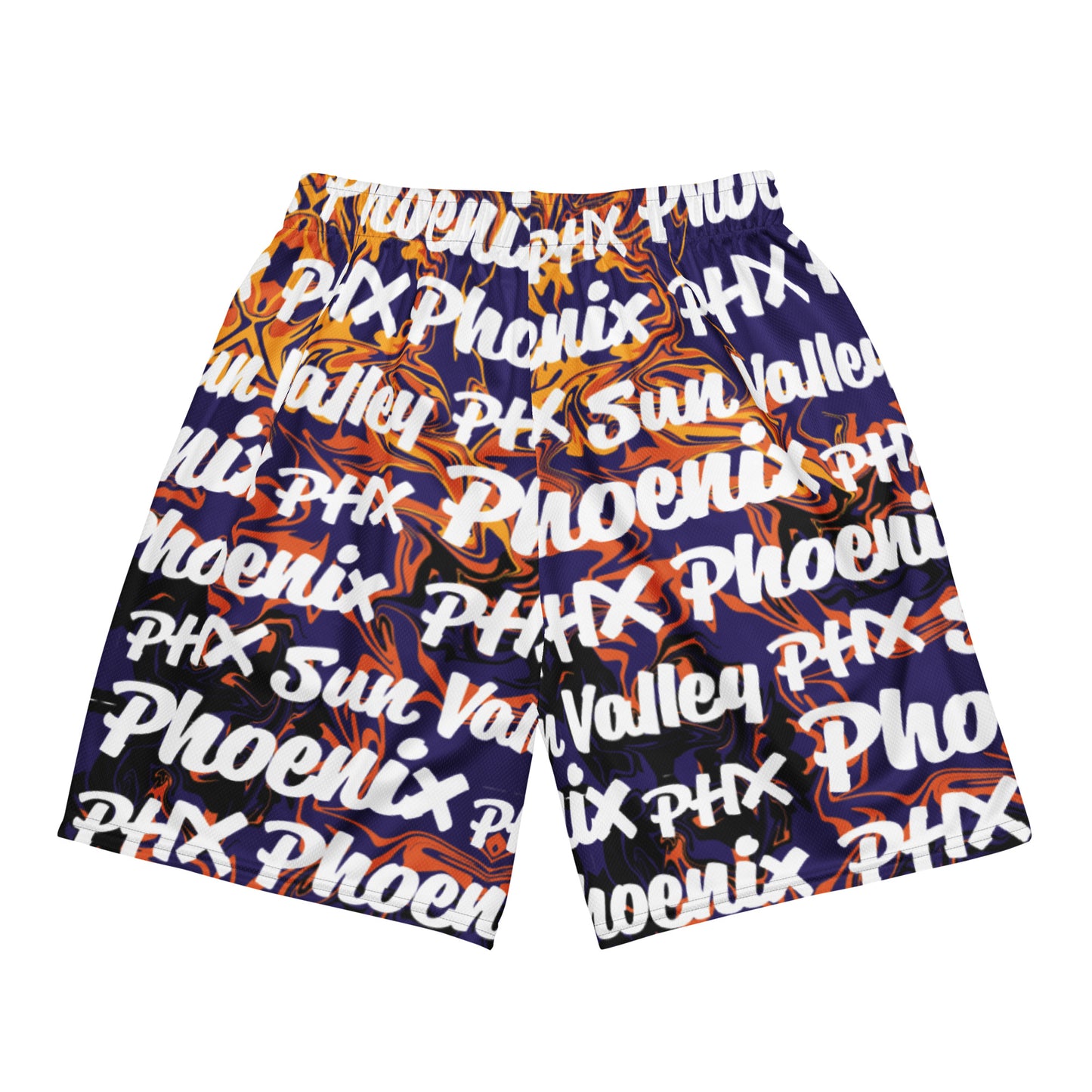 Phoenix Suns All-Over Team Color Mesh Shorts