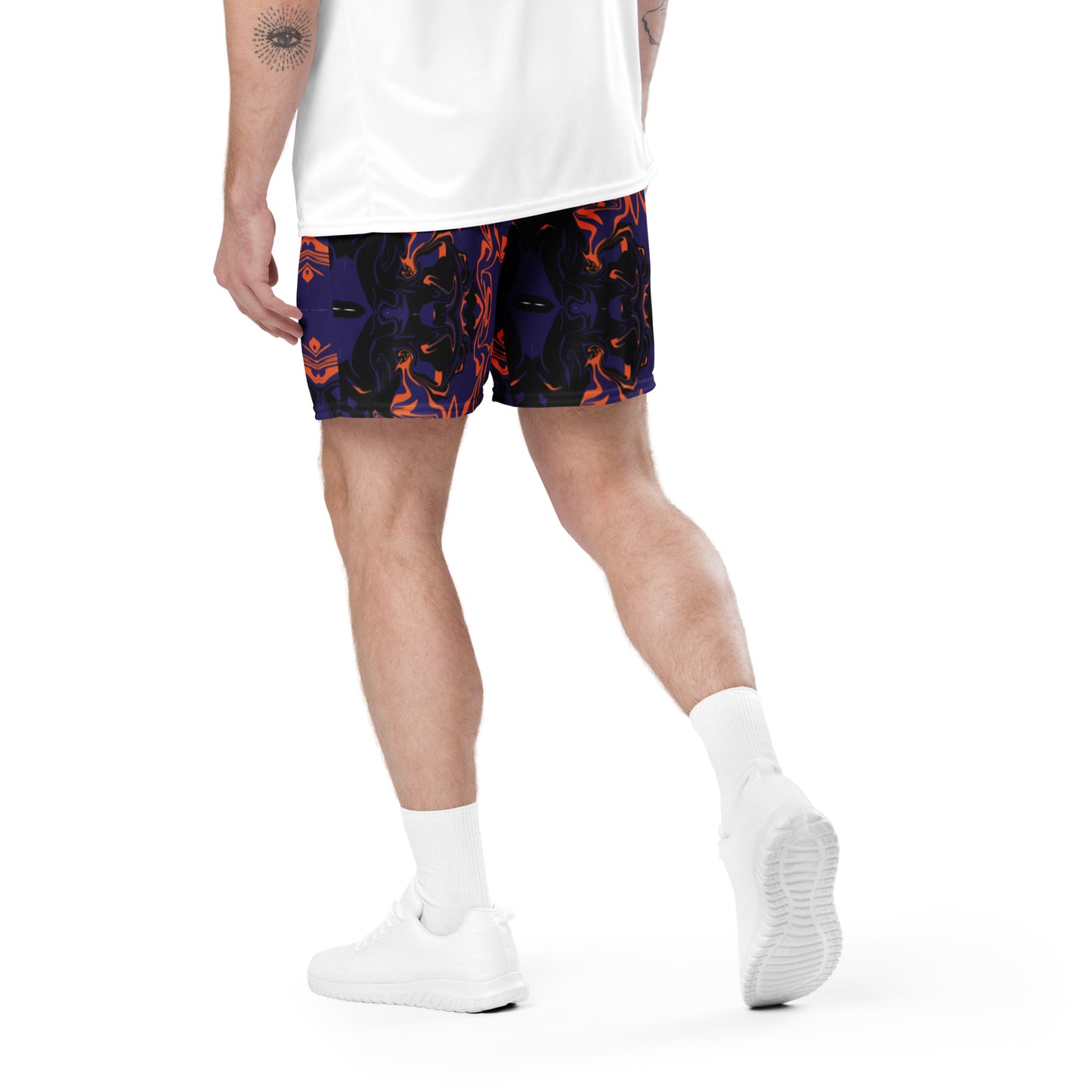 Phoenix Suns Team Color Marble Mesh Shorts