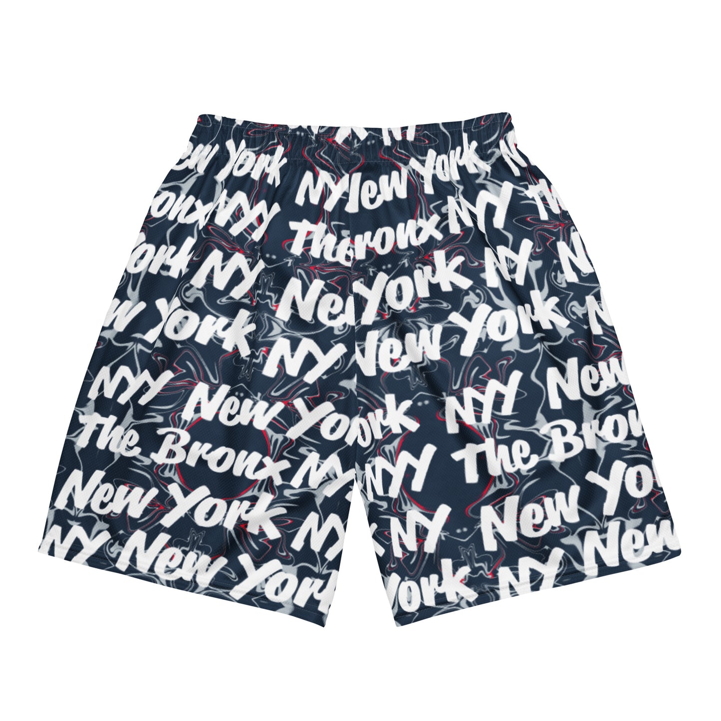 NY Bronx Baseball Custom Mesh Shorts