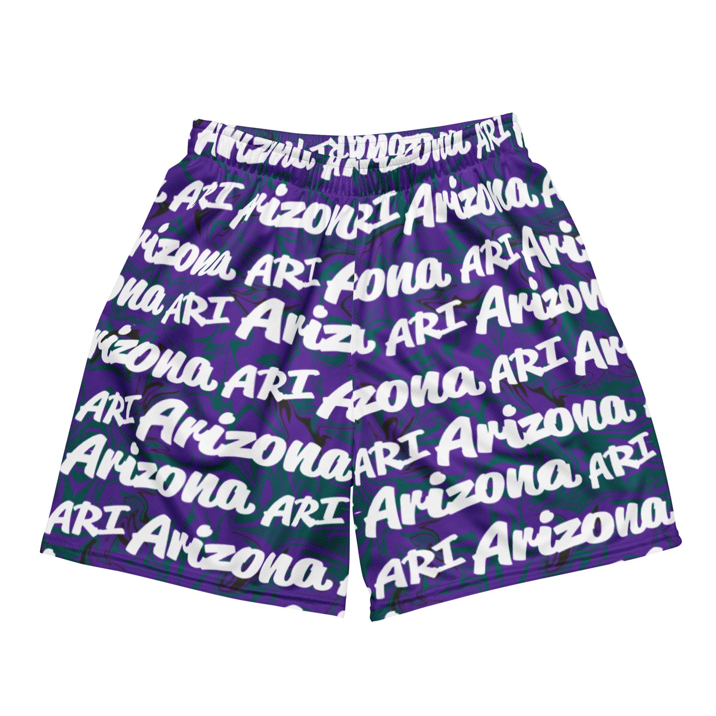 Arizona Diamondbacks All-Over Retro Team Color Mesh Shorts