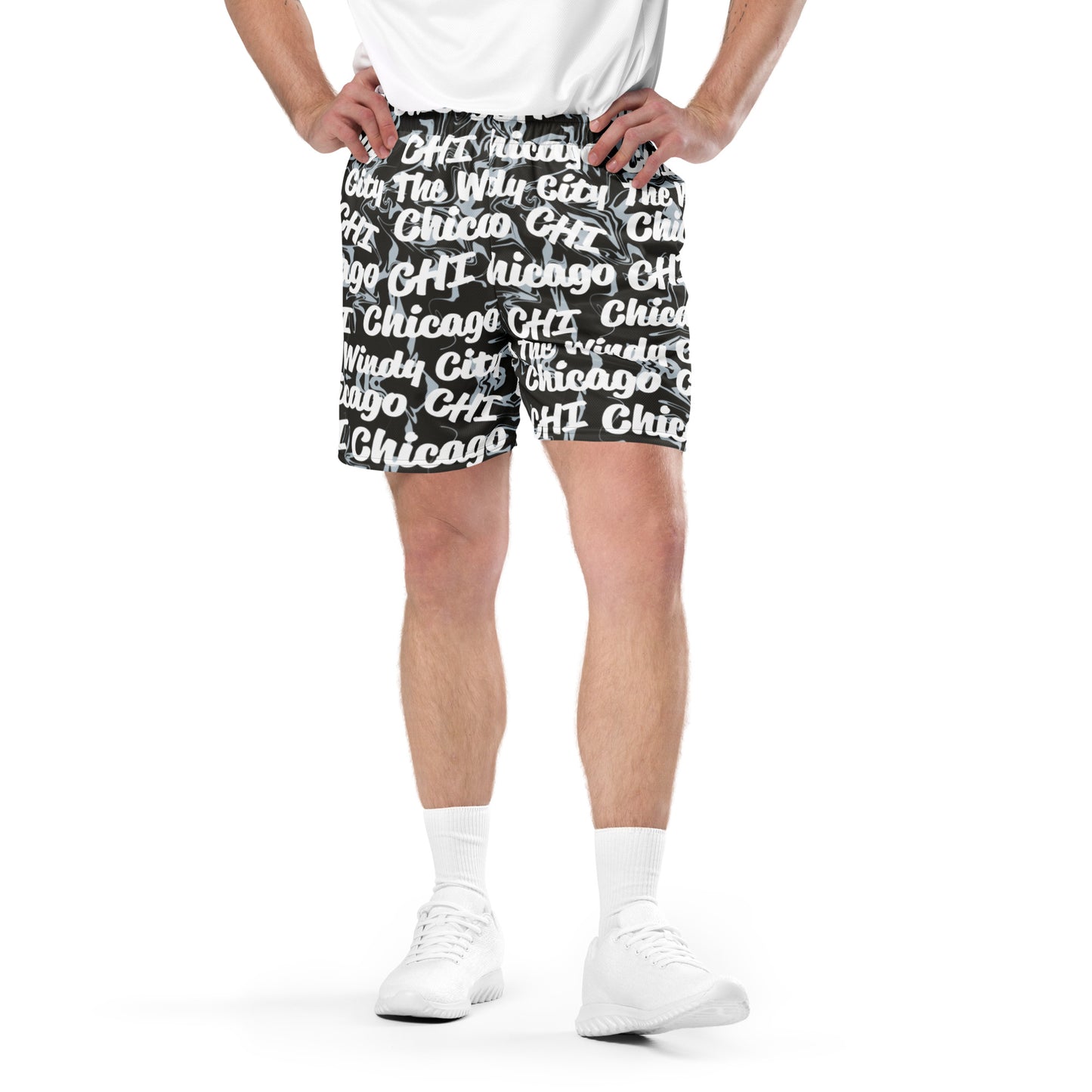 Chicago White Sox All-Over Team Color Mesh Shorts