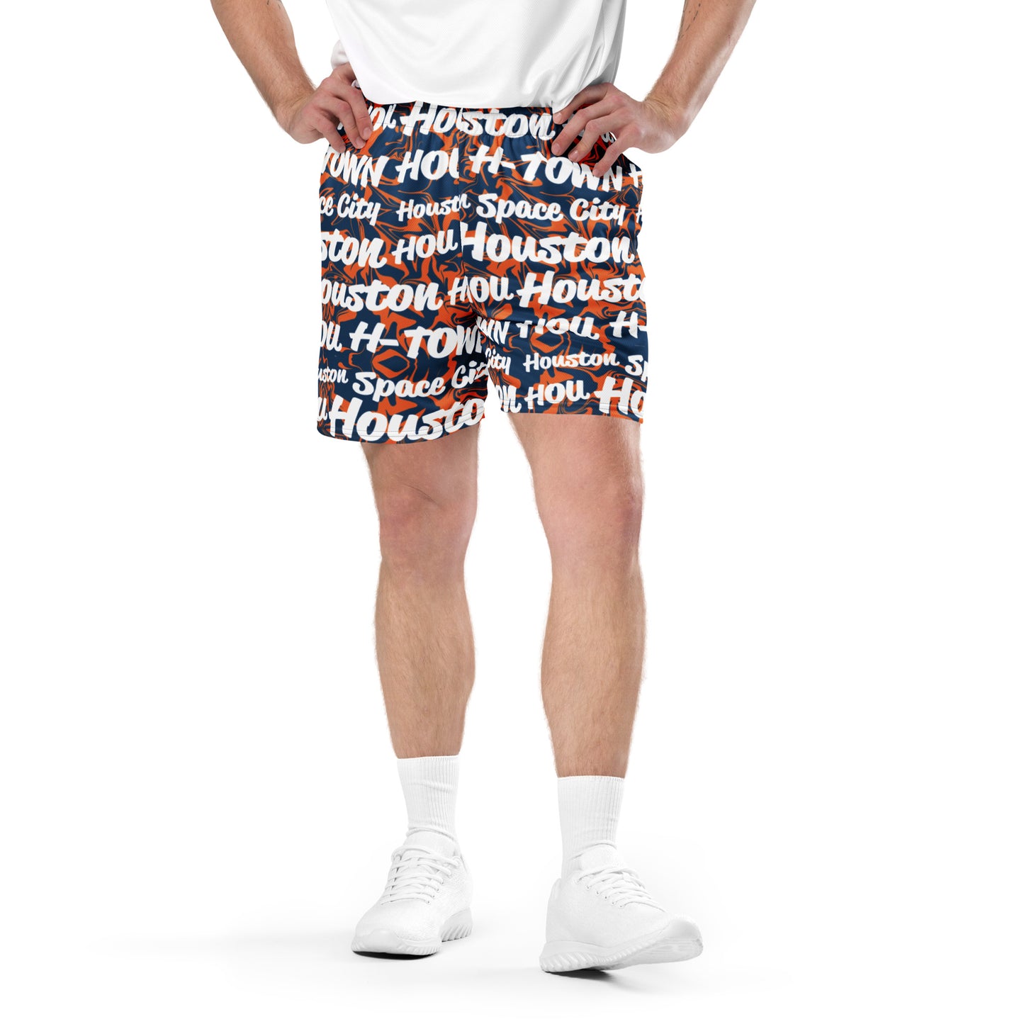 Houston Astros All-Over Team Color Mesh Shorts