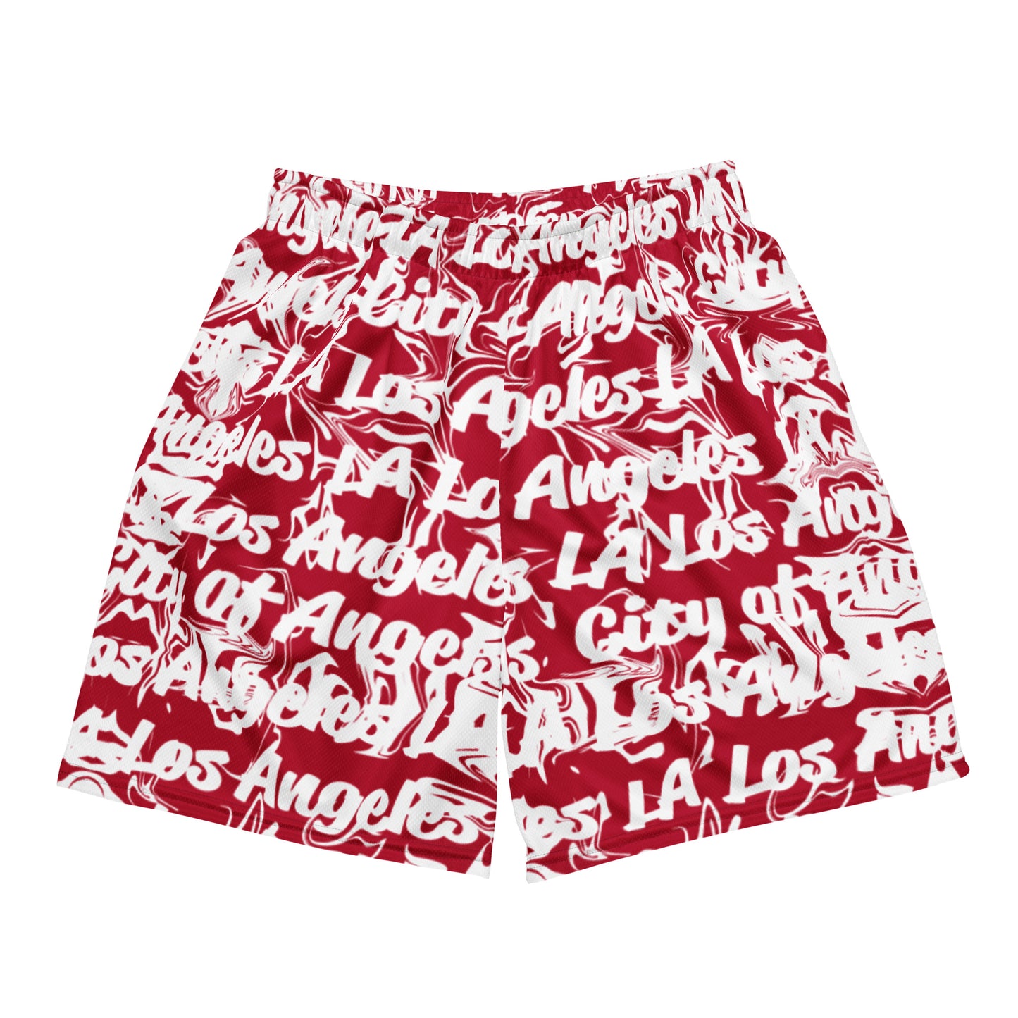 Los Angeles Angels All-Over Team Color Mesh Shorts