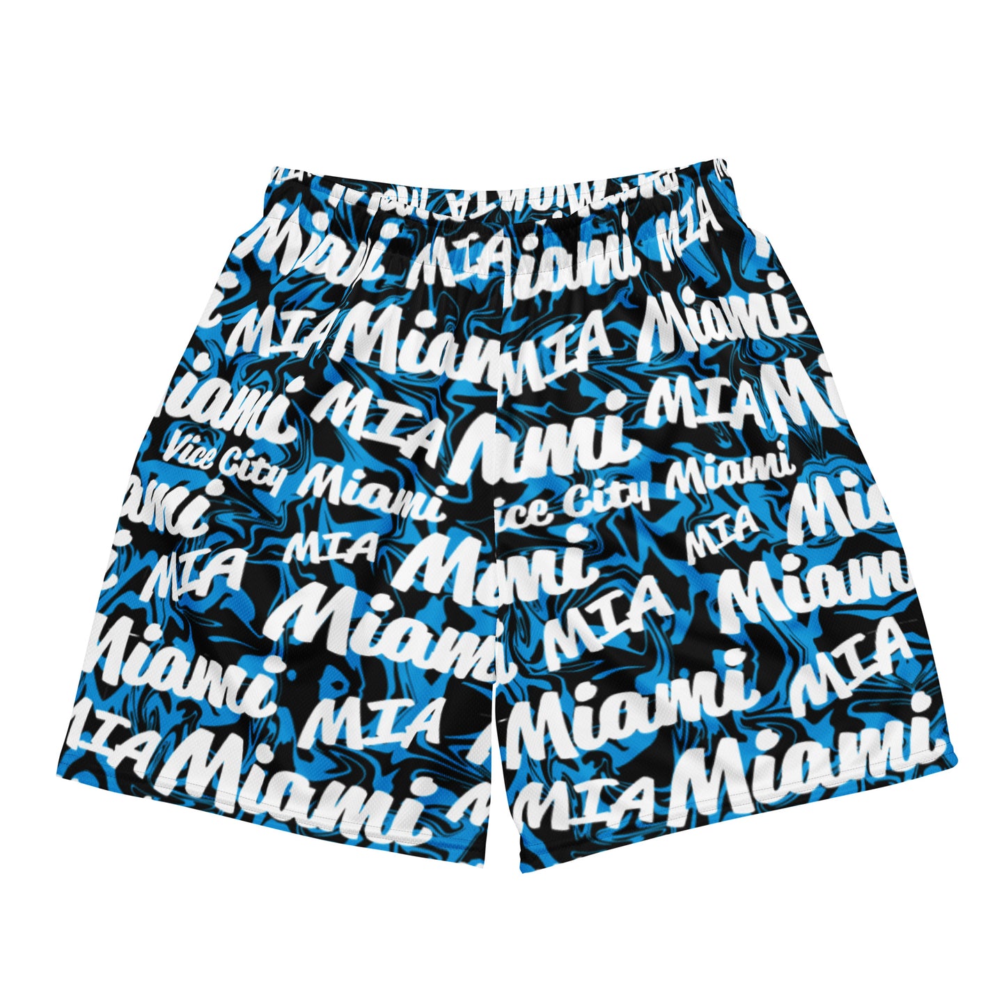 Miami Marlins All-Over Team Color Mesh Shorts