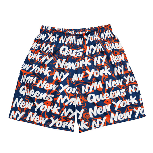 New York Mets All-Over Team Color Mesh Shorts